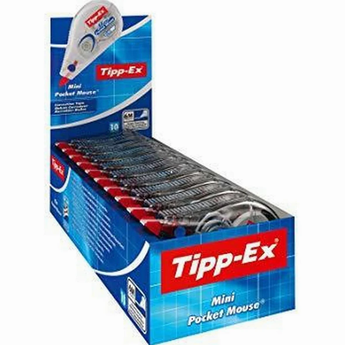 TIPP-EX 812878 Nastro correttore bianco (10 pezzi) (10 pezzi) - Marca: TIPP-EX - EAN: 0070330512085