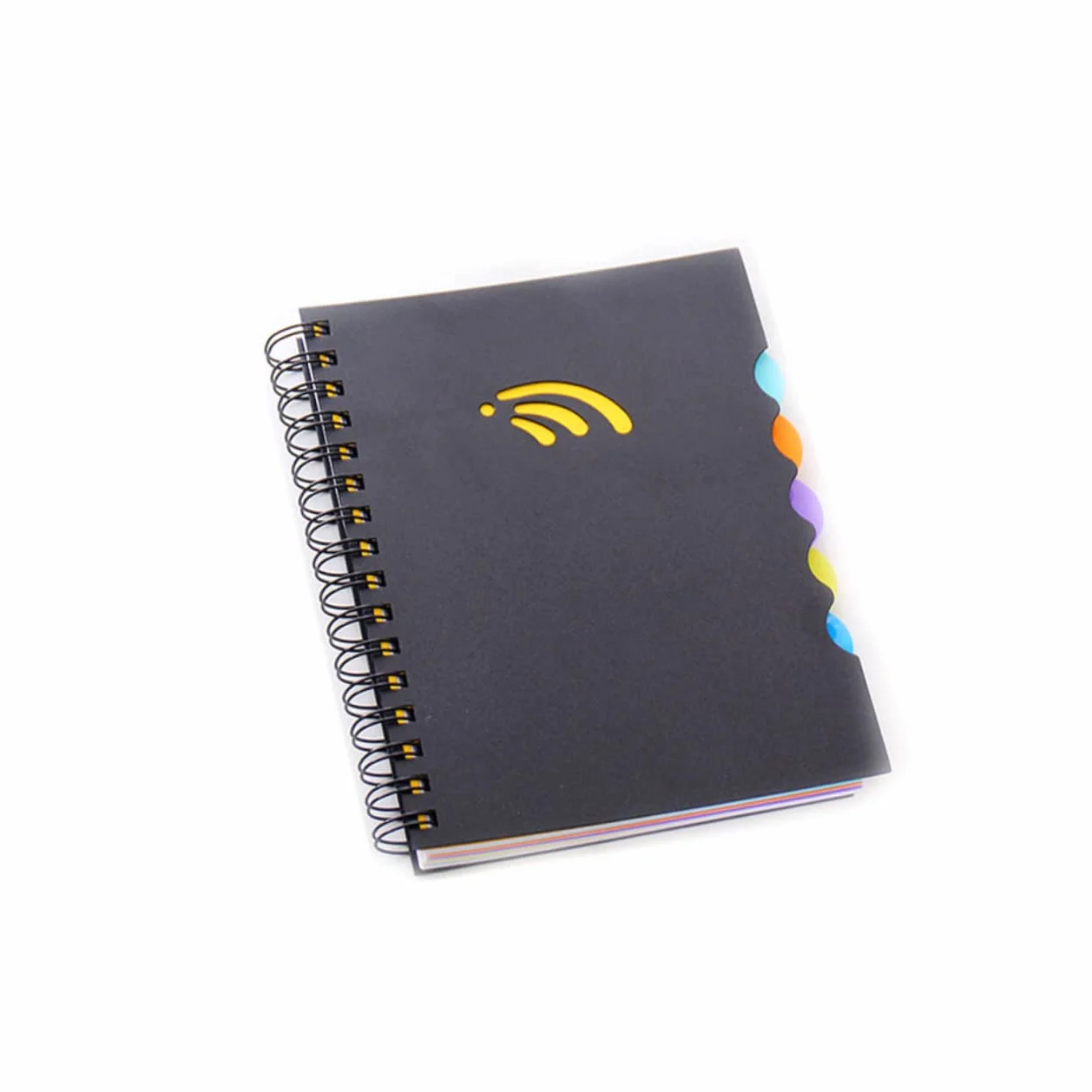 Ciieeo Quaderno a Spirale A4 in Pp, Carta Spessa e Grande, Copertina Laterale, per Appunti e Diario, Uso Scuola e Ufficio