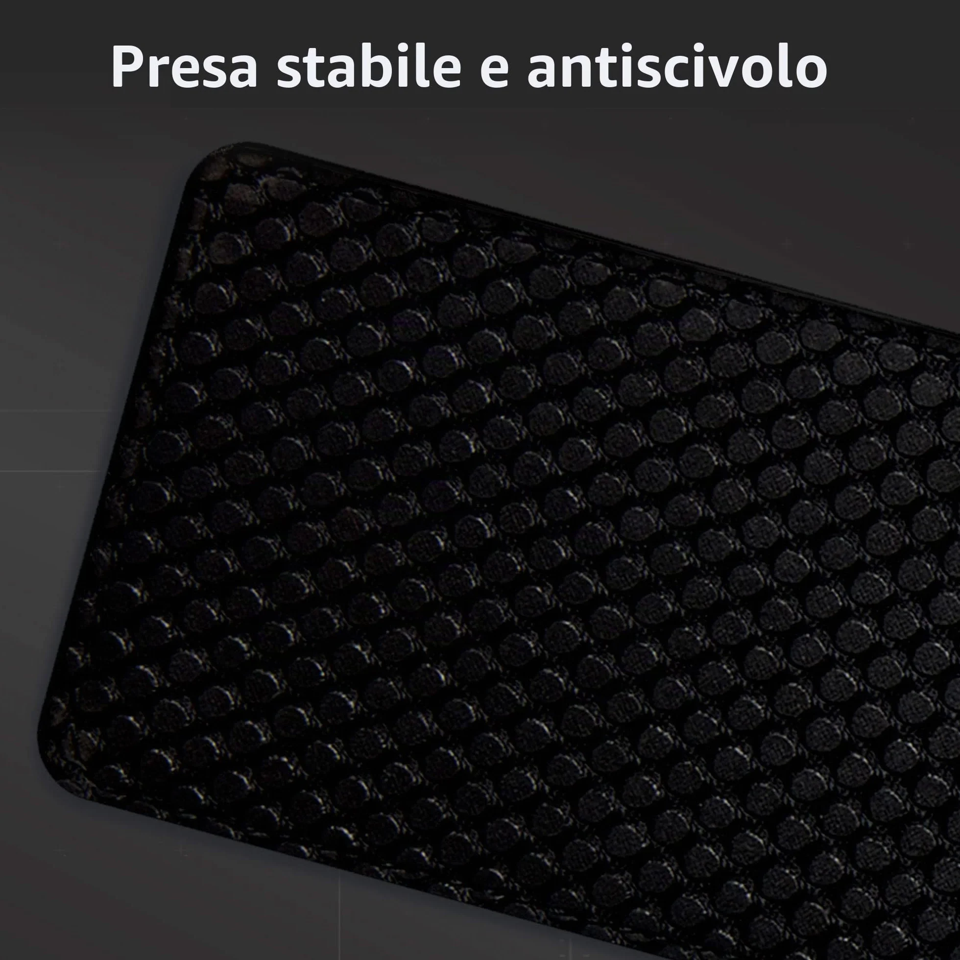 HyperX Poggiapolsi Compatto Memory Foam Gel Anti-Scivolo Ergonomico Nero