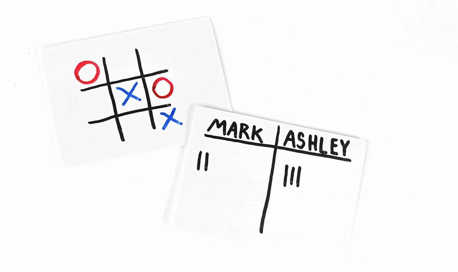 Apostrophe Games Dry Erase Carte da gioco in bianco con Box, 45 pezzi Riutilizzabili, 6,4 x 8,9 cm