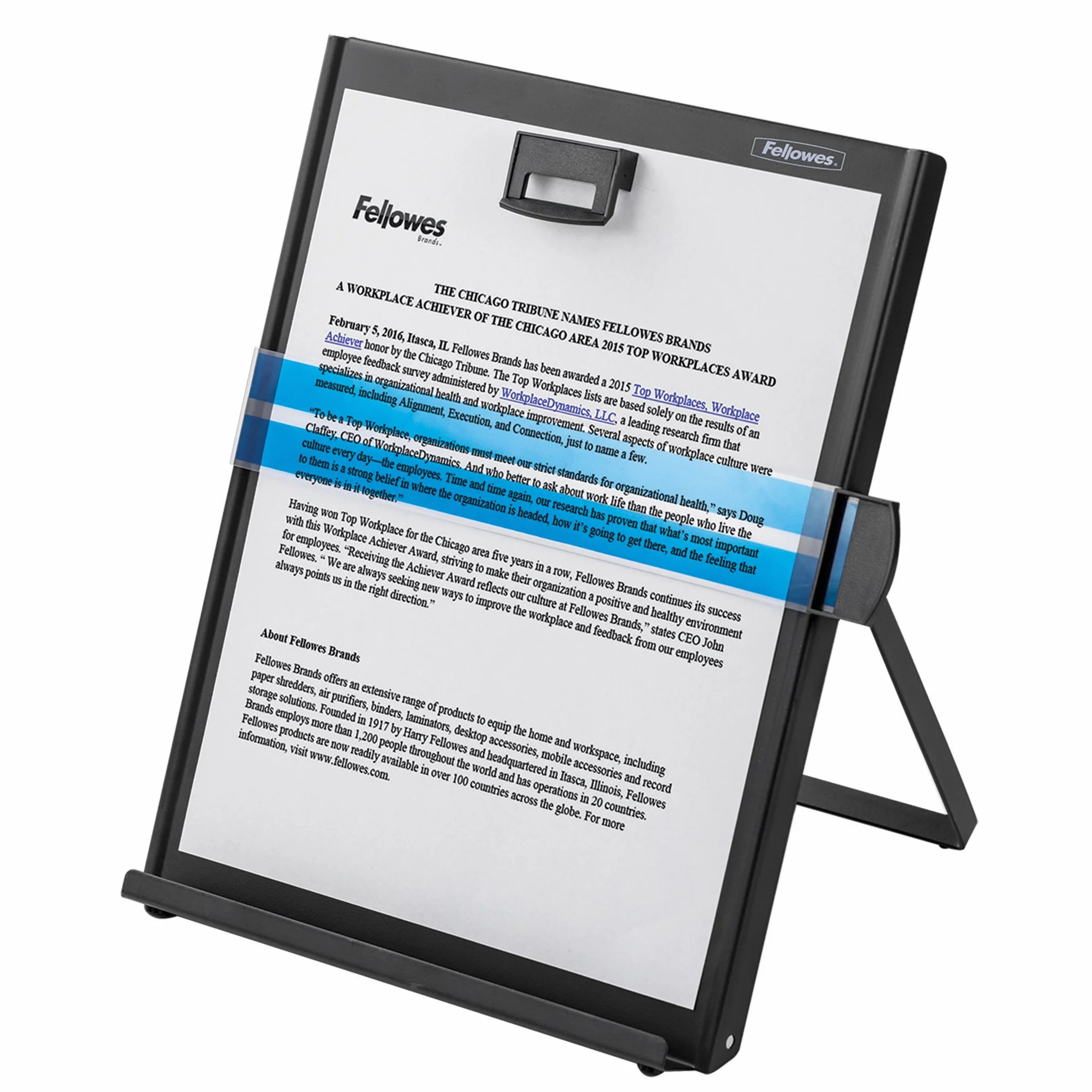 Fellowes Leggio Desktop, Nero