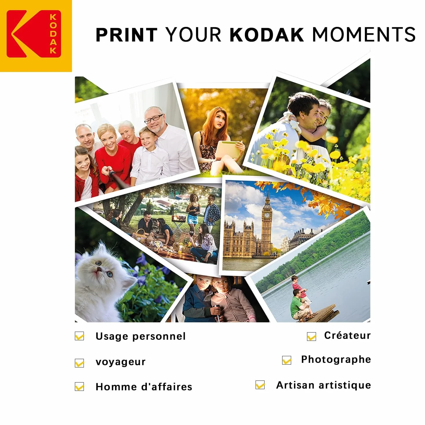 KODAK Ultra Premium Photo Paper Lucida 13x18 cm 280g/m² 20 Fogli