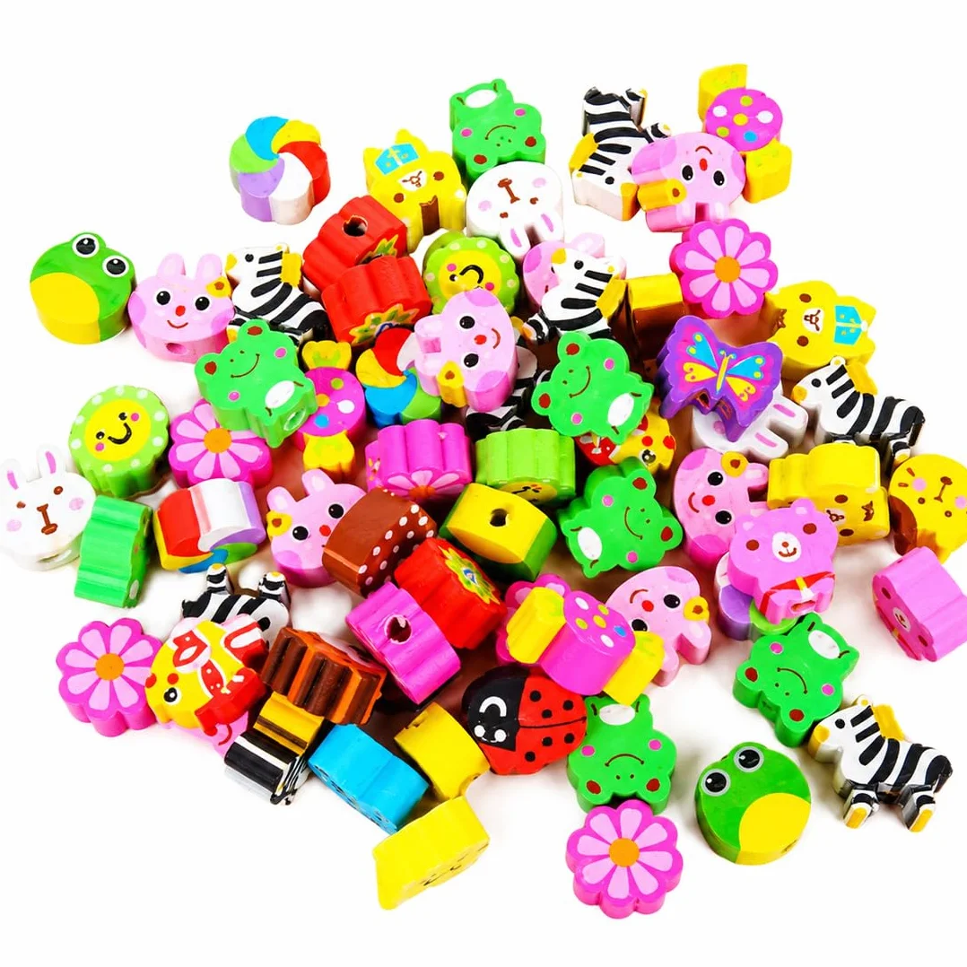 KYLOS Gomme Da Cancellare Animali Per Bambini 30 Pezzi Colori Misti