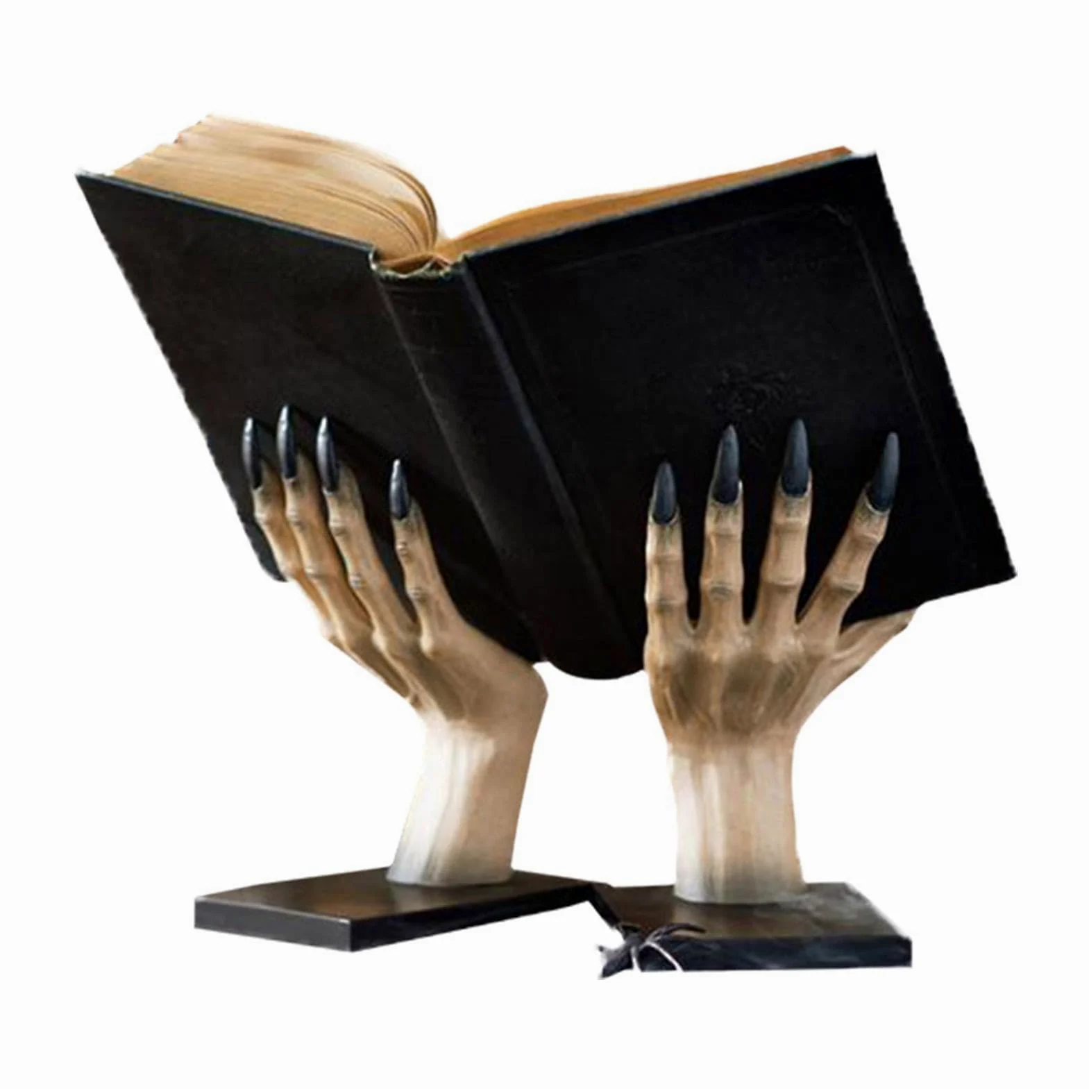 Reggilibri Originali Supporto Mani Di Gotiche In Resina Per Halloween | Porta Libri Da Scaffale Per Studenti Donne Uomini Giovani Casa Biblioteca Scuola Soggiorno Camera Da