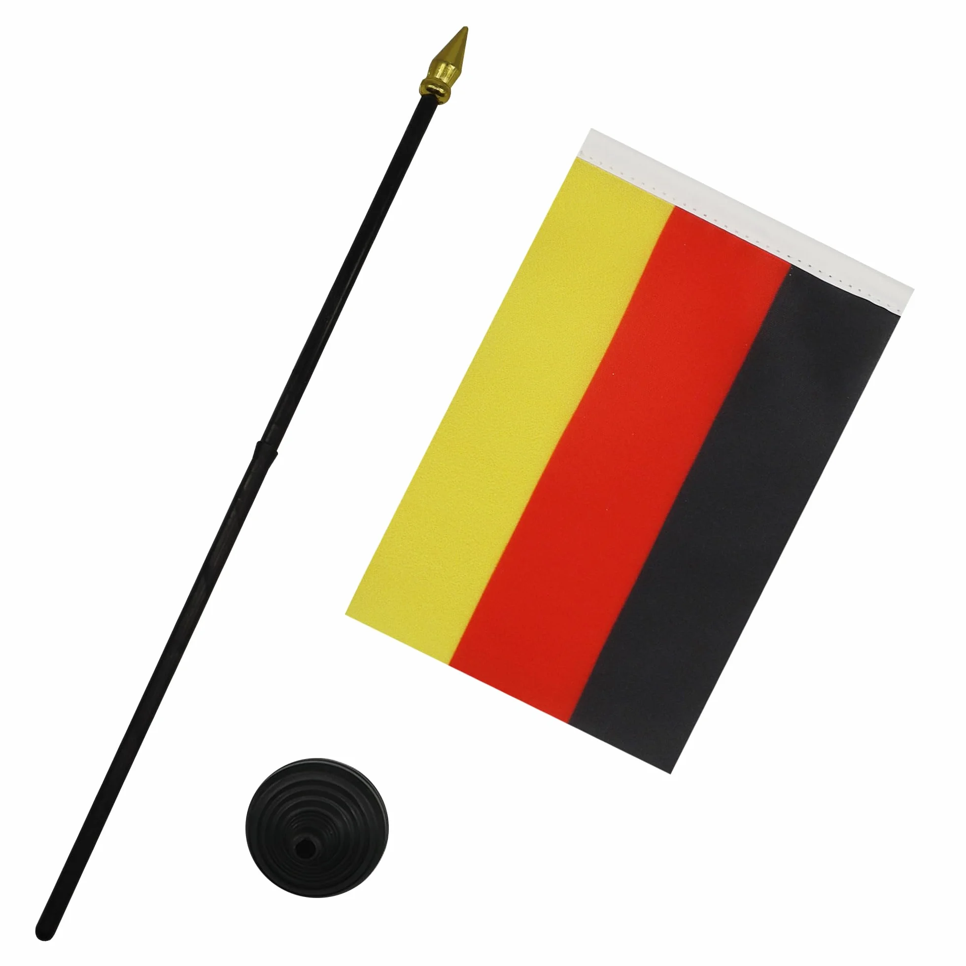 AZ FLAG Bandiera da Tavolo Germania 15x10cm Punta Dorata