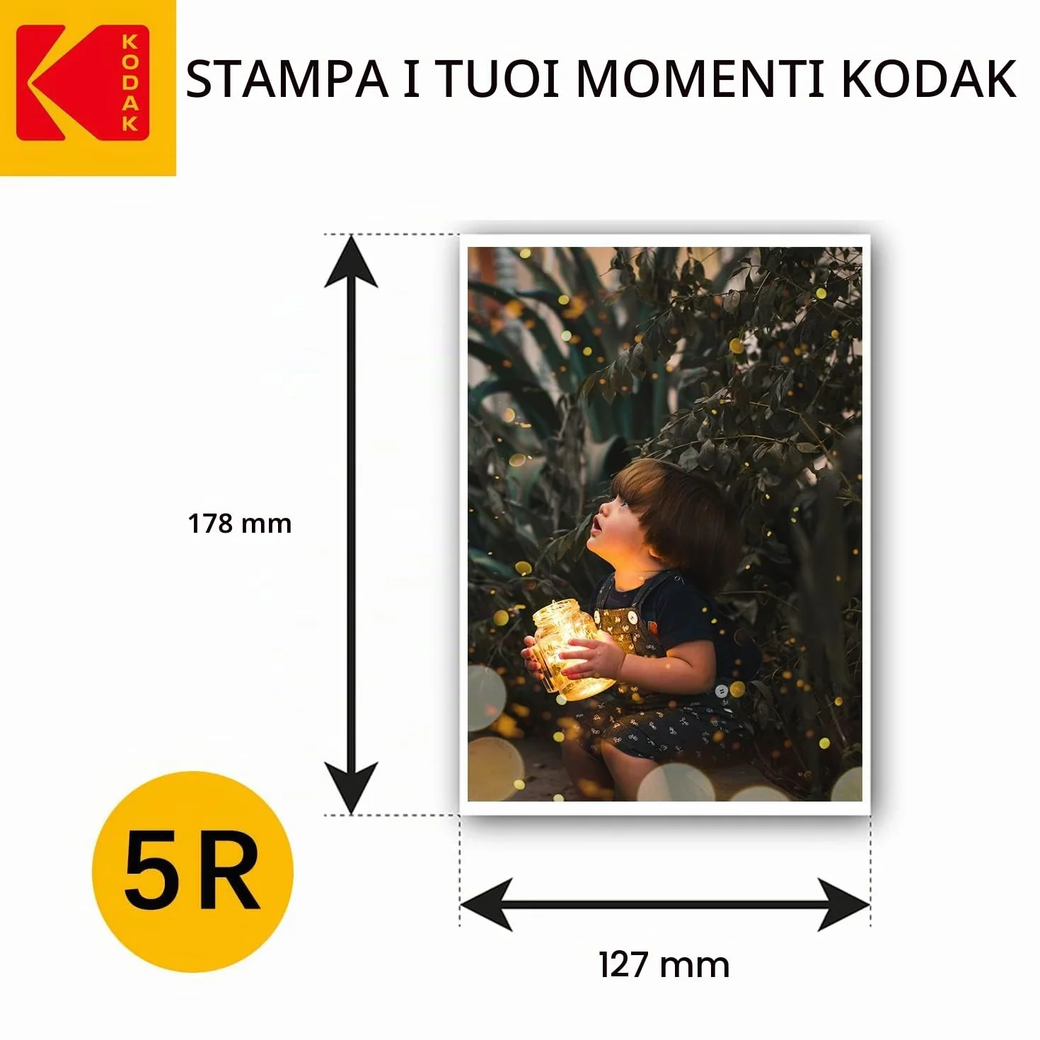 KODAK Ultra Premium Photo Paper Lucida 13x18 cm 280g/m² 20 Fogli