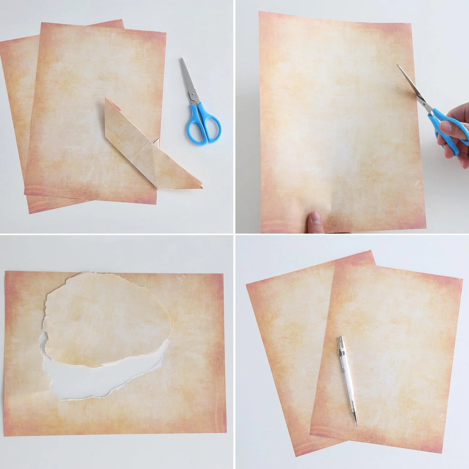 Carta pergamena A4 287x211mm 100g per stampanti inkjet laser scrivibile a mano