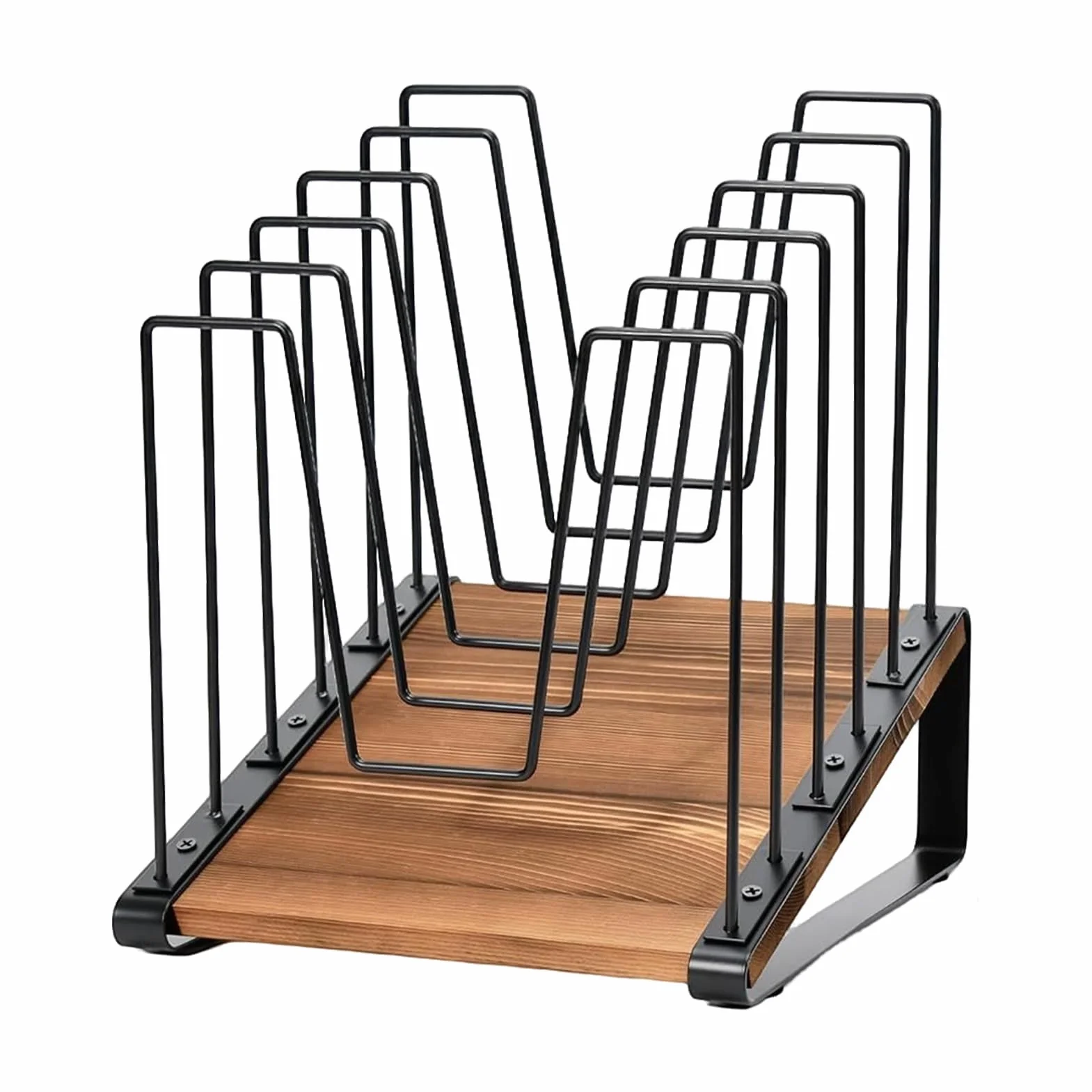 Cartella inclinata da scrivania – Portadocumenti a più livelli e rack da scrivania con scomparti di facile accesso, ideale per studenti, insegnanti, casa, ufficio, scuola e sala studio