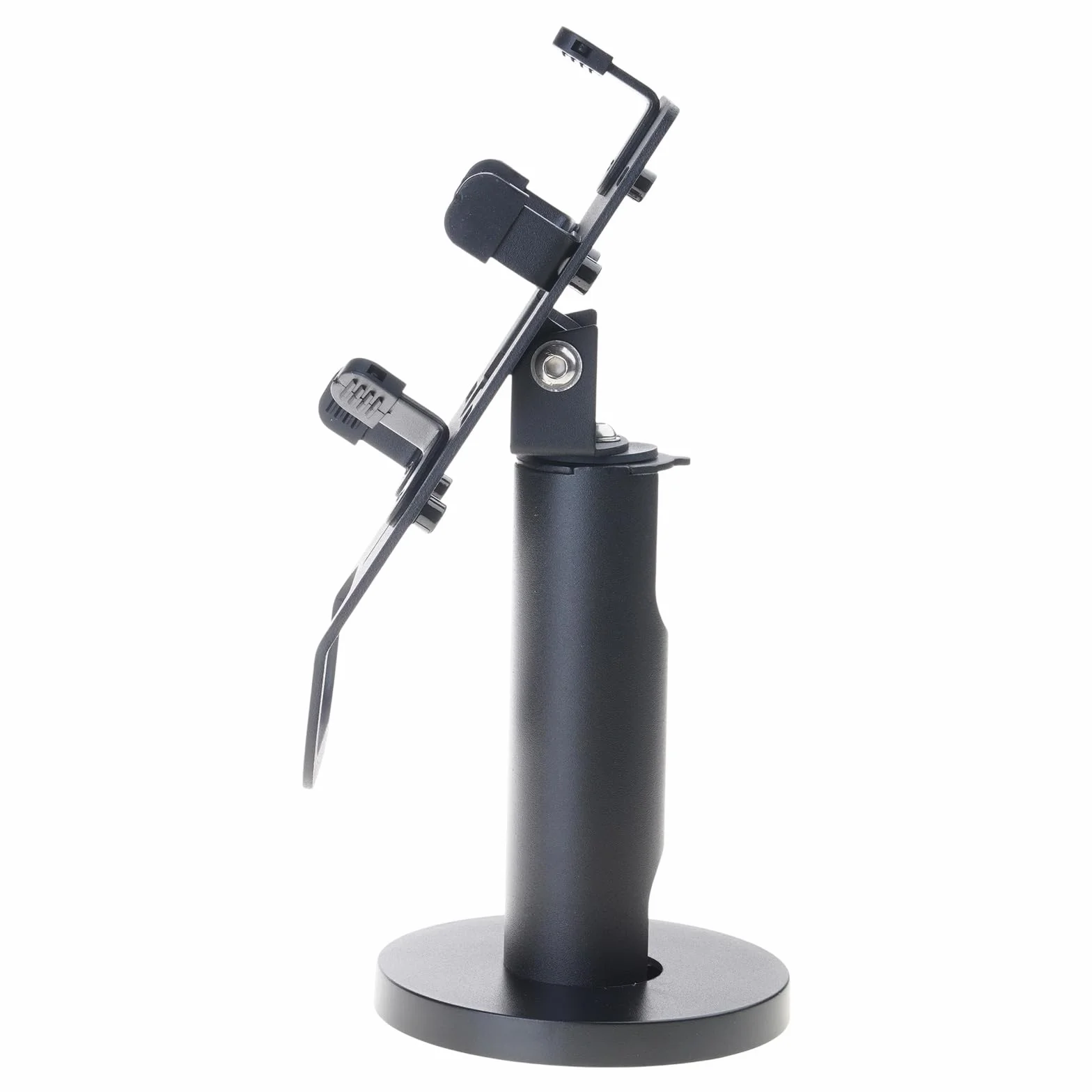 Supporto universale per terminali per carte di credito con morsetto regolabile per instradamento del filo interno per supporto di montaggio Pos di larghezza 70-100 mm