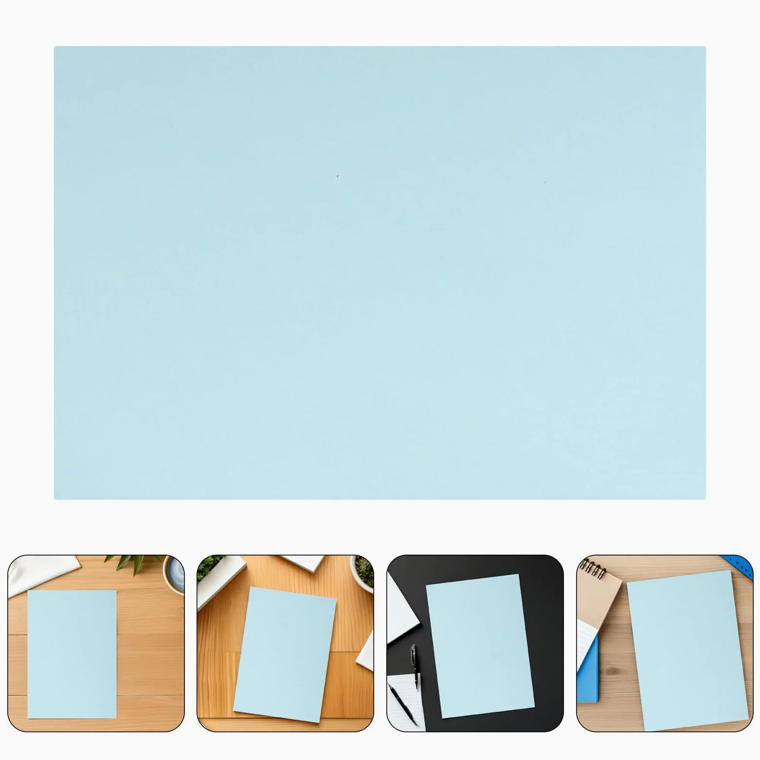 DOITOOL Carta A4 Azzurra 70g Confezione 200 Fogli – Carta Colorata per Stampante e Fotocopie Resistente per Origami e Bricolage per Ufficio Studenti e Progetti Creativi