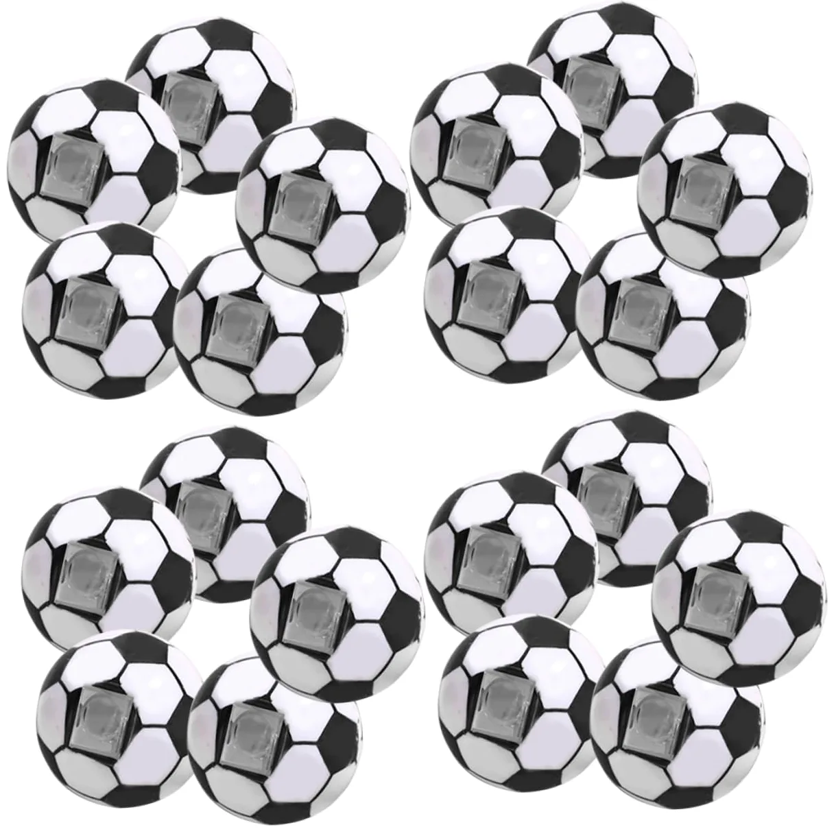 OSALADI 4 Set Affilatori Per Calcio Affilatori Colorati Per Studenti E Ufficio Forniture Scolastiche Multifunzionali Con Design E Resistente 20 Pezzi*4