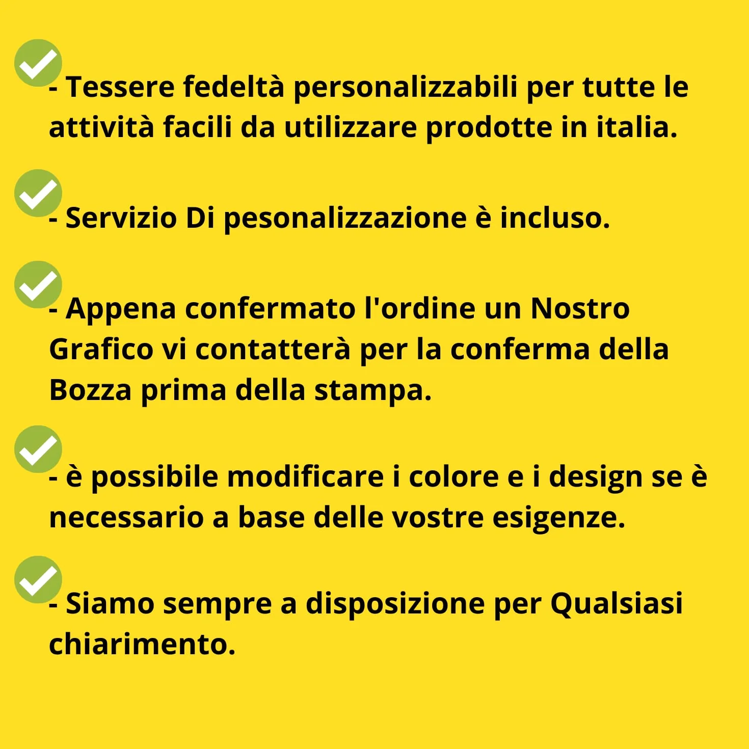 Karta Fidelity Personalizzabile 10 Caselle 8x5cm dla Salonów Urody