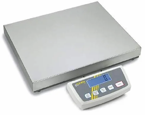 Bilancia a piattaforma core DE 150K20DL pacchetto scala-60 | 150kg - 20 | 50 g esattamente (dual) - piattaforma: 522 x 403mm