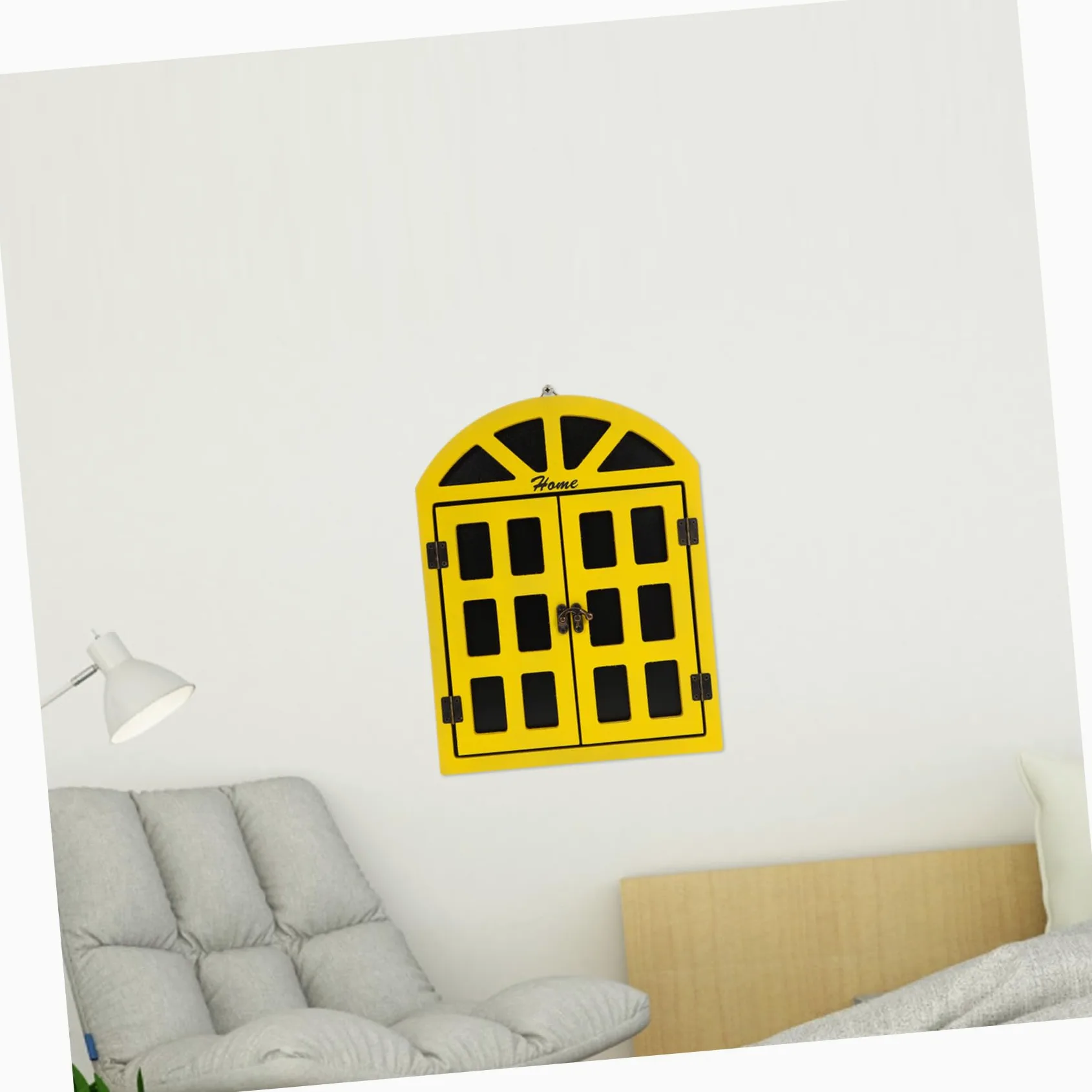 Artibetter Lavagna in Legno da Appendere alla Finestra Decorativa per Negozio Casa Ristorante Facile da Cancellare e Pulire Panno Umido