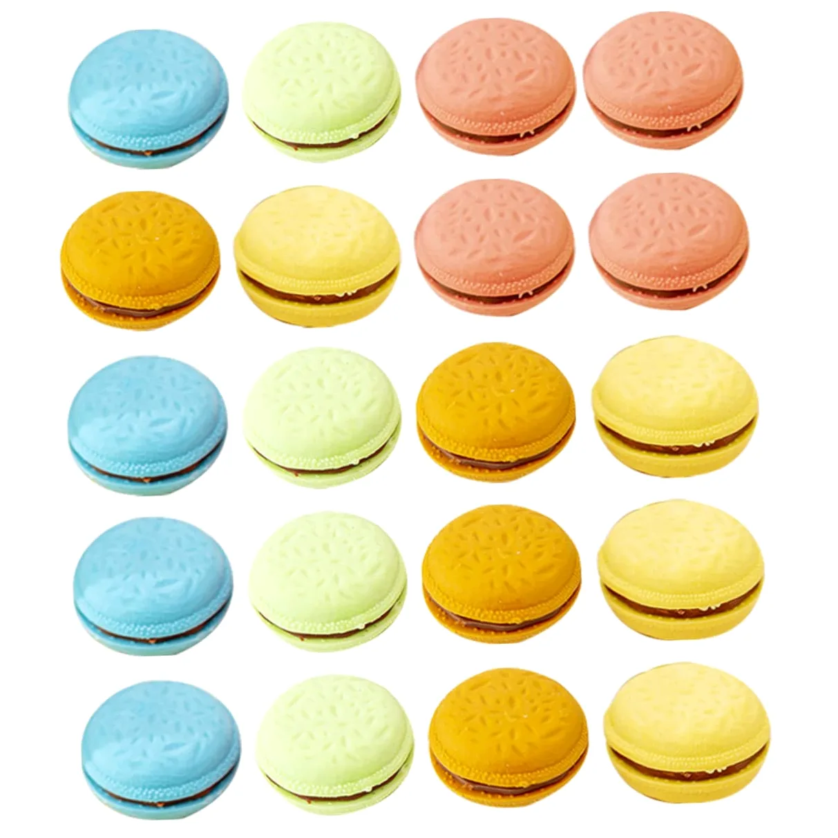 Lurrose 3 Set Gomma Macaron Gomme Da Cancellare Gomma Per Di Sabbia Evidenziatore Cancellino Magnetico Per Lavagna Bianca Cartone Animato Da Cancellare 4 Scatole*3