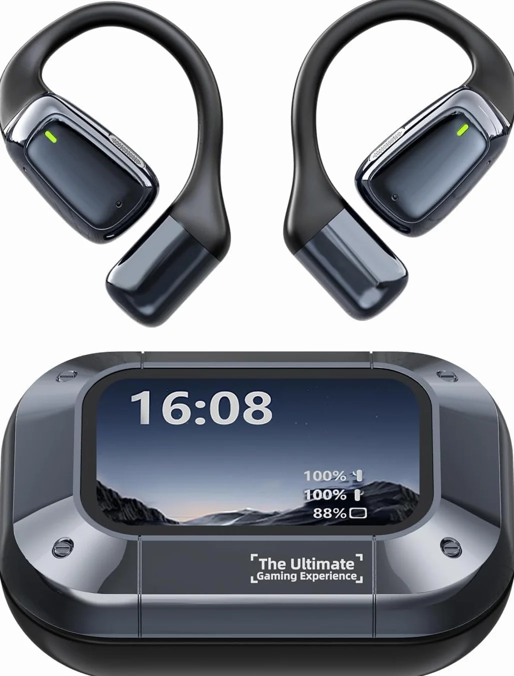 AI Cuffie Traduzione Simultanea, Auricolari Traduttore Simultaneo Bluetooth 5.4 Wireless 3-in-1 con ENC, 8 Modalità AI-Traduzione, 134 Lingue, Traduttori Istantanei Vocali, 60 Ore per Viaggi e Affari