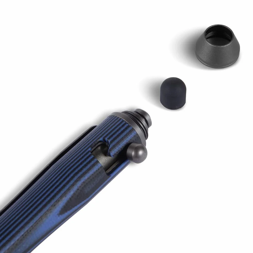 Cool Hand Penne Bolt Action da 5,7", inchiostro a sfera EDC, ricaricabile, stilo per touch screen, corpo G10 con clip da tasca, impugnatura ergonomica, con ricarica gratuita, 5374-N