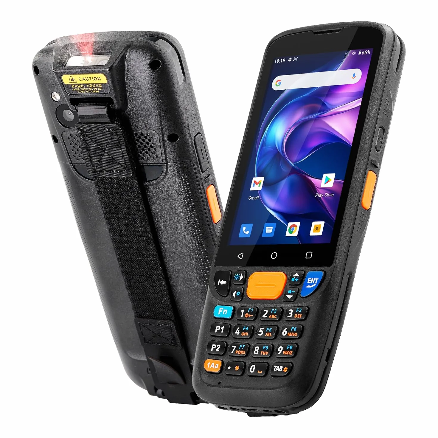 NETUM Android 11 Palmare Scanner Codici Q500, 4+64GB Computer Mobile, Motore Scansione Honeywell HS7 1D 2D, Schermo 4" Touch con 23 Tasti, IP67 Wi-Fi 4G BT NFC per Magazzino e Vendita