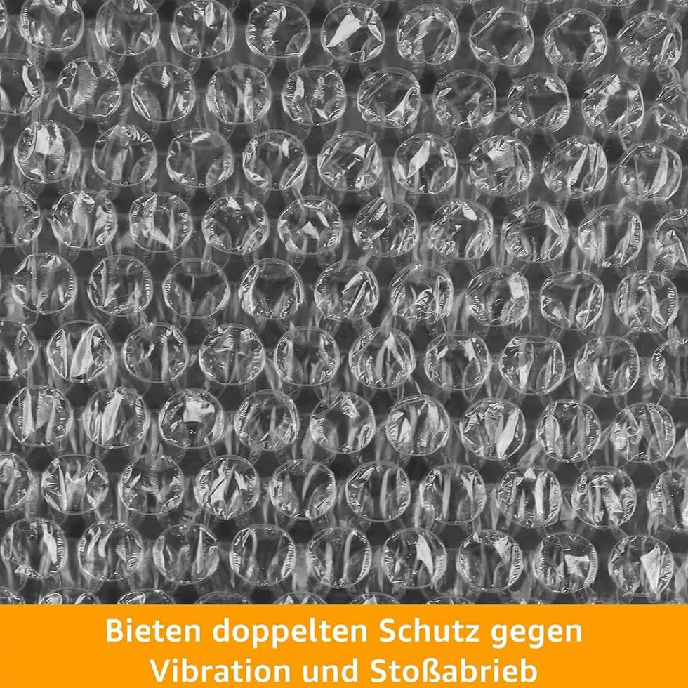 Confezione da 100 Sacchetti a Bolle – 20 × 30 cm, Pluriball Antiurto per Spedizioni, Traslochi e Protezione di Oggetti Fragili pluriball rotolo/A/20x30cm