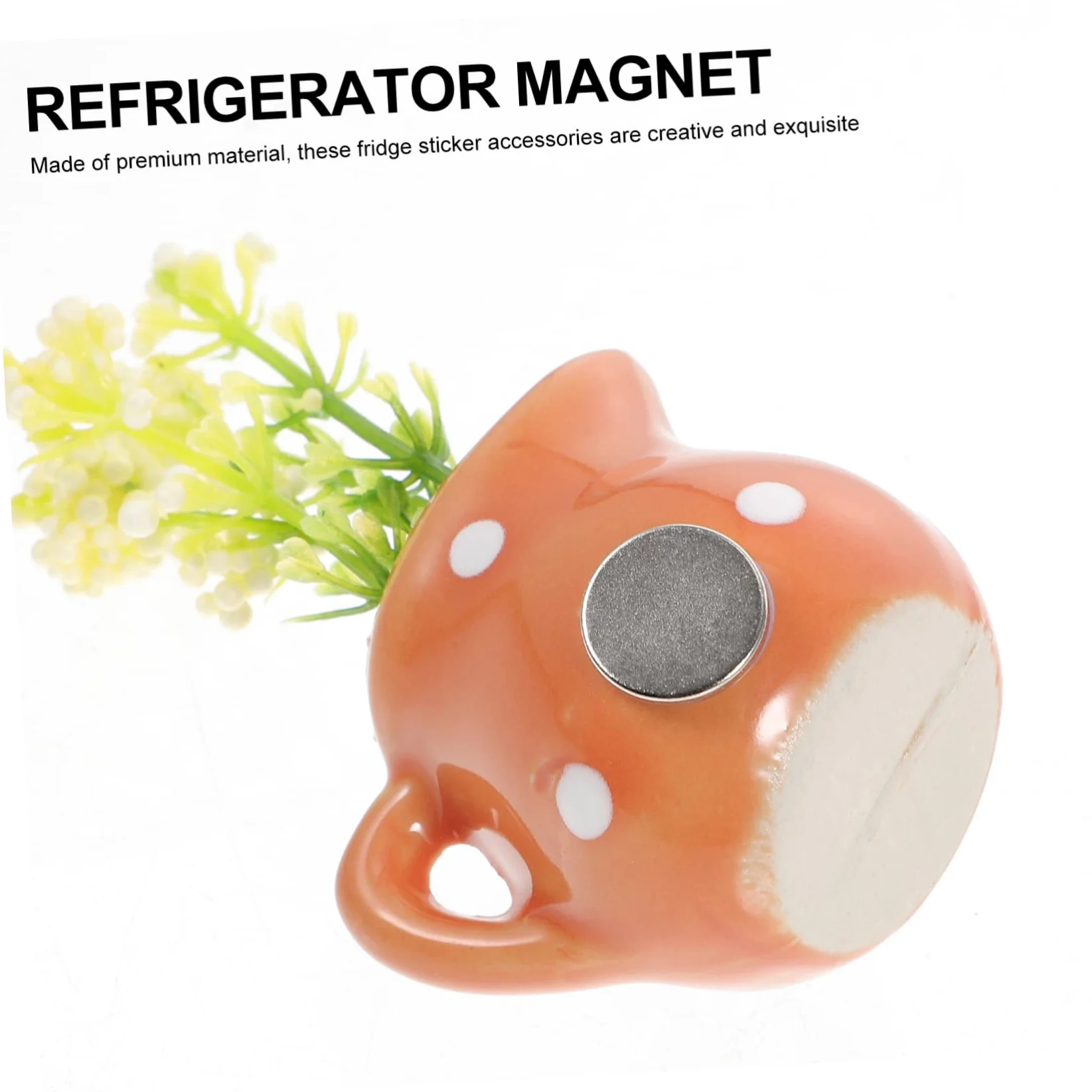 Alipis 12 Pz magnete da in vaso calamite adesivi magneti vegetali mini lavagne magneti da arredamento per il co