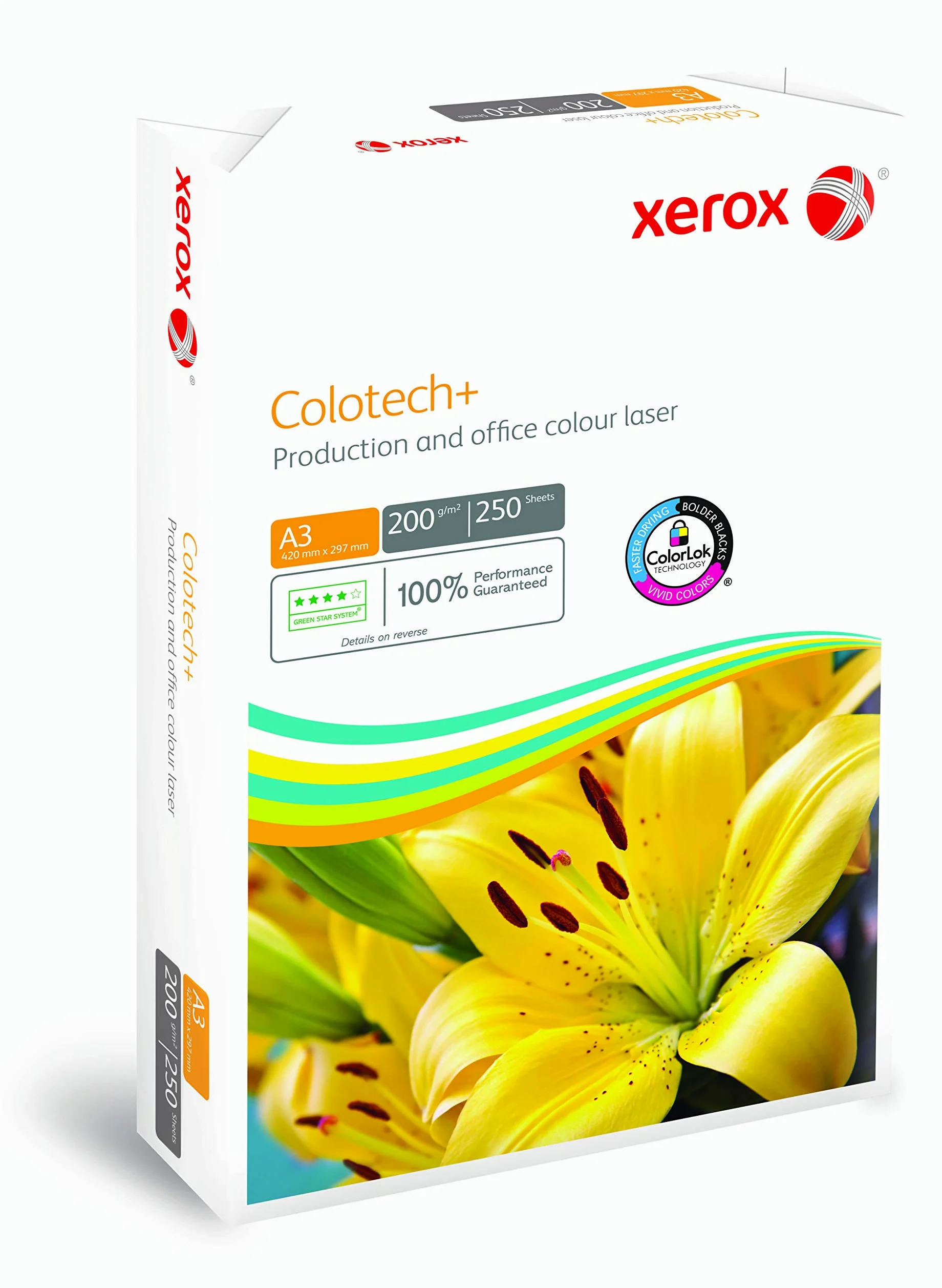 Xerox Colotech+ 003R99019 - Carta per stampa digitale, formato A3, 200 g/m², 4 x 250 fogli