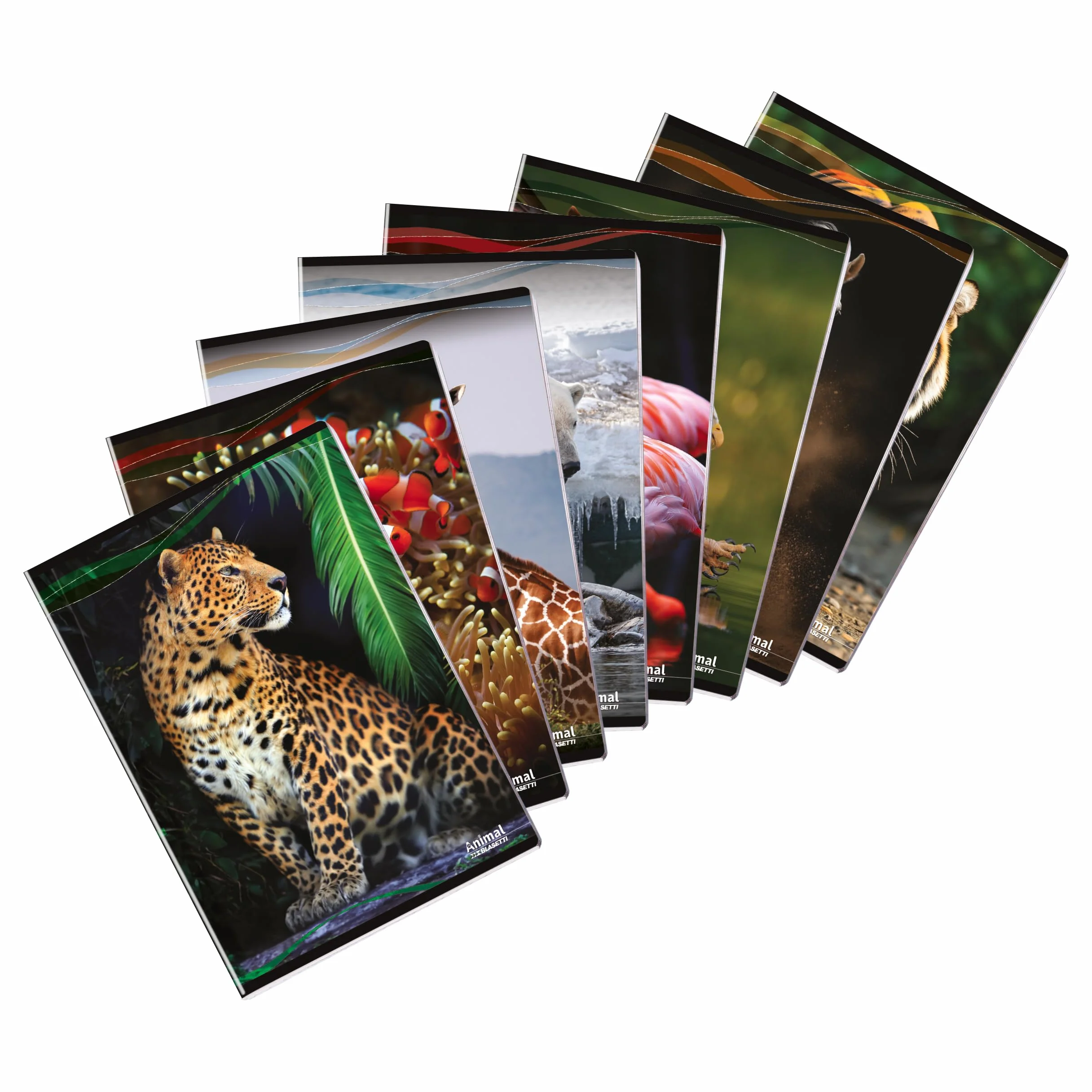 Blasetti Maxi Quaderno A4 21x29,7cm Rigatura 5M Quadretti 5mm Carta 80gr 10 Pezzi