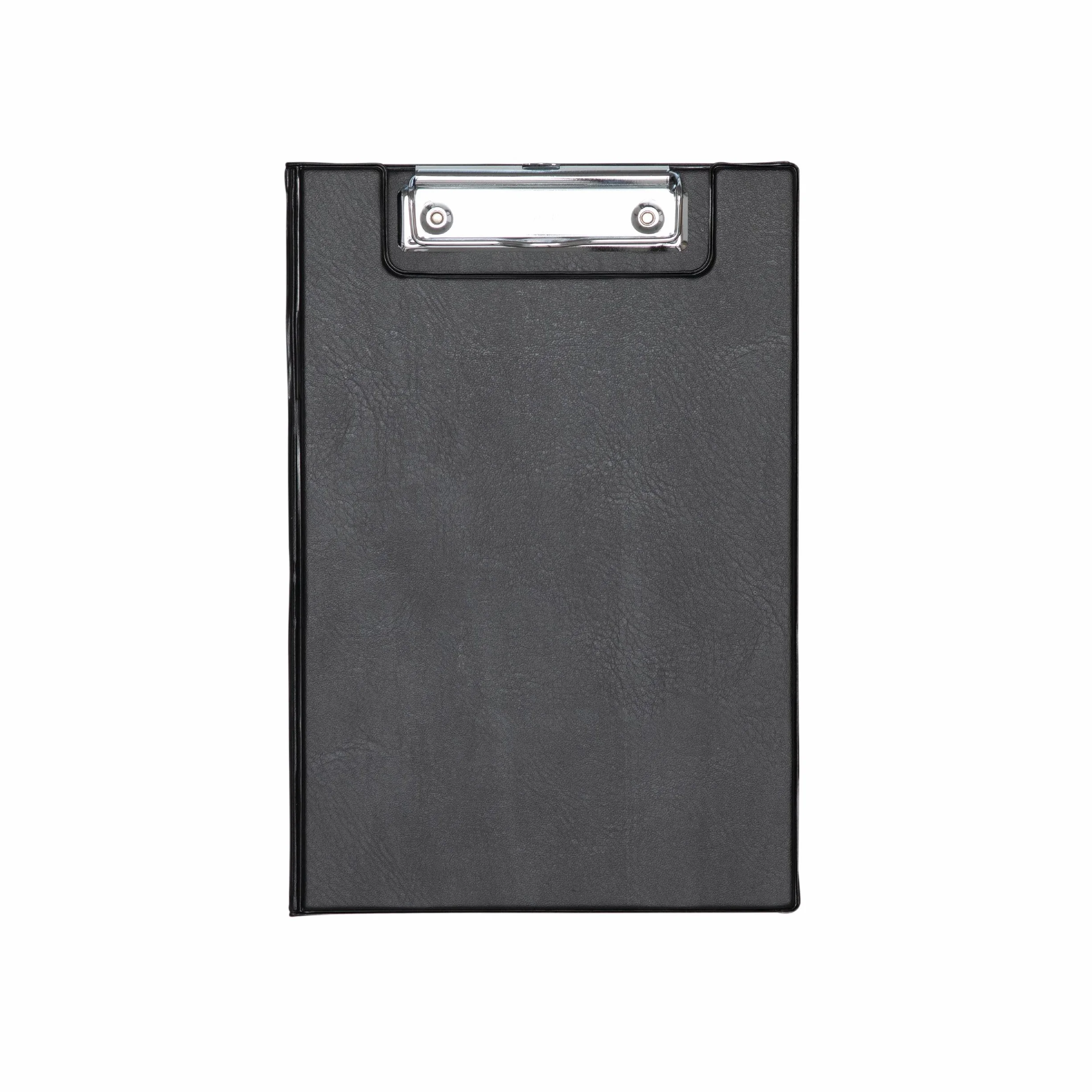 Cartella porta blocco A5 con rivestimento in pellicola nero