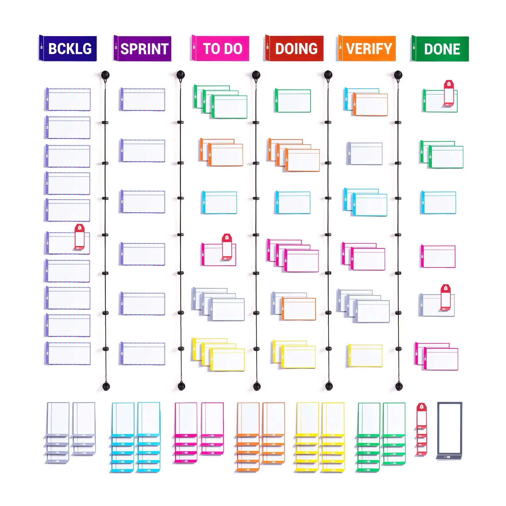 Patlanes - 5 divisori per Scrum Kanban Board