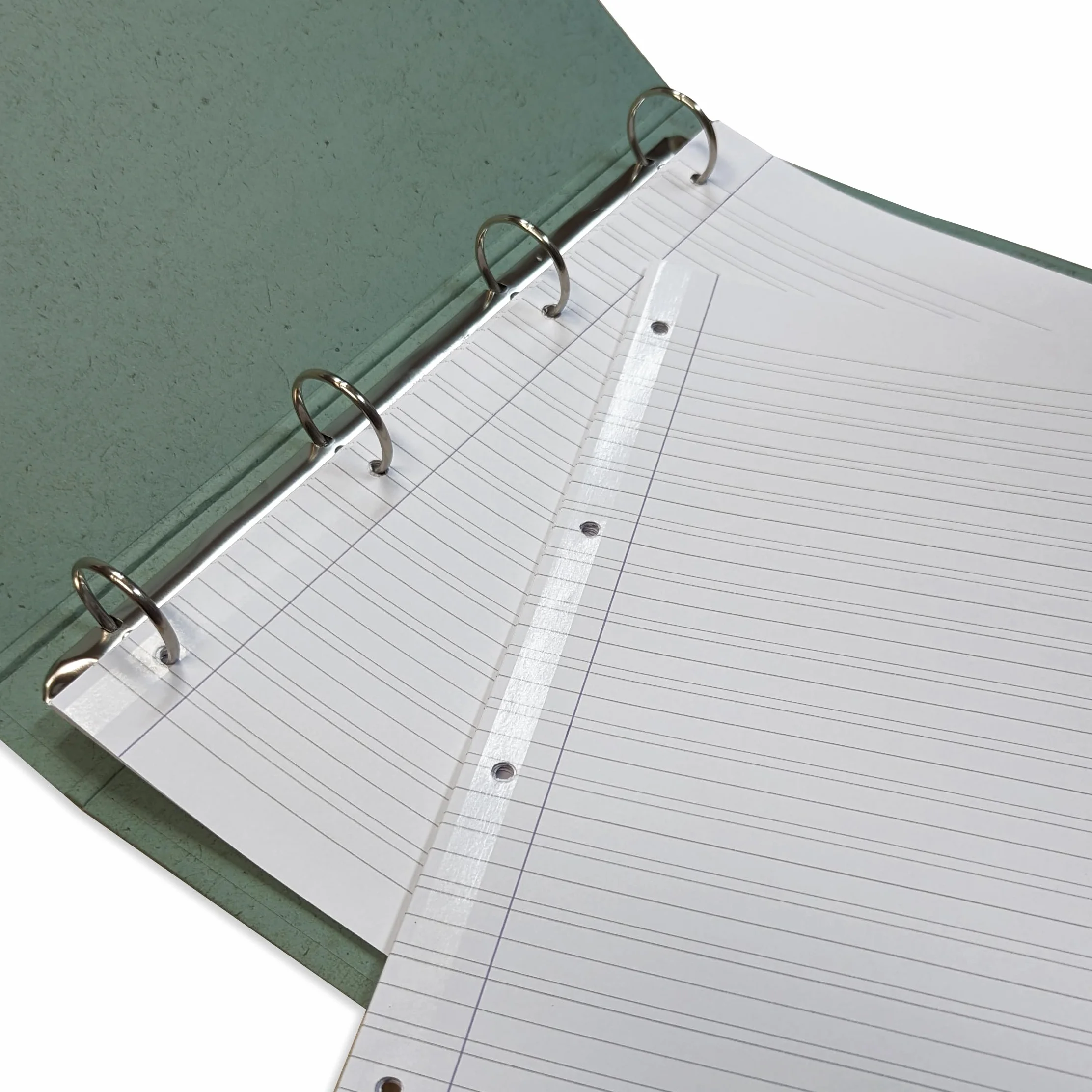 BM BeMore Ricambi Bandup A4 Con Banda Rinforzata Rigatura B Righe Con Margini 40 Fogli Carta 90G/Mq