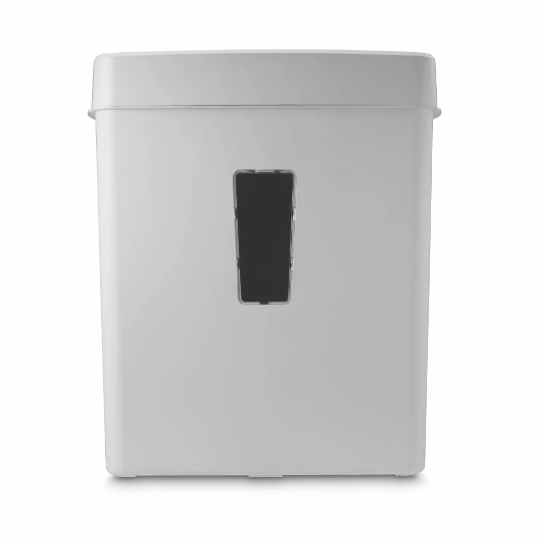 Hama Trituratore Carta Distruggidocumenti Carta DVD Graffette 5 Fogli A4 Lame Acciai Sicurezza Automatica/Off Funzione Ritorno Cestino 13L Sicurezza P5 T2 E2 O1 Bianco