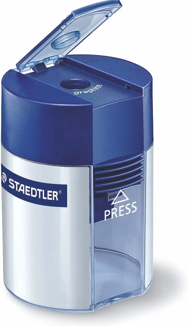 Staedtler 511 001 Temperino con Barattolo Rotondo
