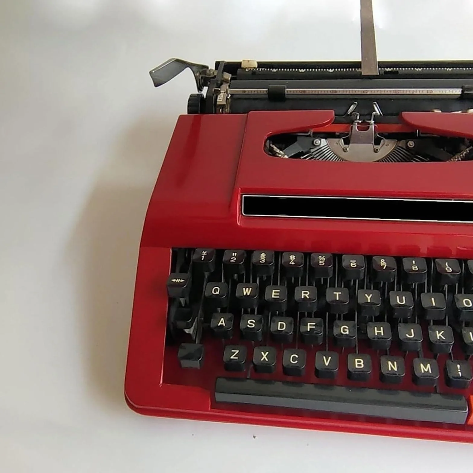 Vecchia Macchina da Scrivere Inglese, Macchina per esercitarsi con la dattilografia Meccanica, Scrittura Creativa e Oggetti di Scena per Film e Televisione, Adatta per scrittori
