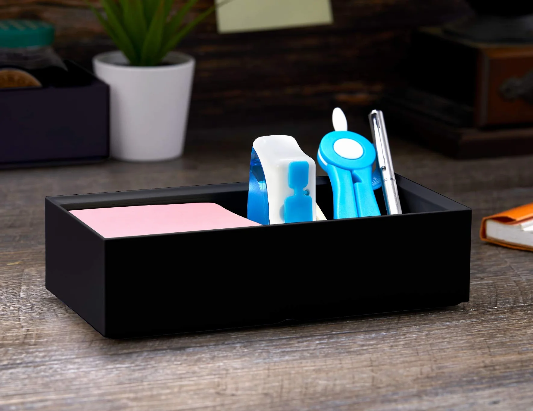 Bostitch Office Konnect Organizer da scrivania nero