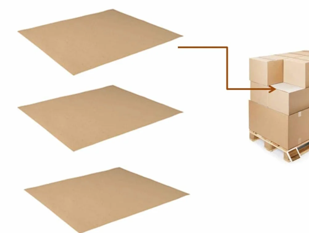 25 Fogli Intercalari 80x120 cm (up to 78x118 cm) di Cartone Ondulato ideali per strati intermedi pallet, spessori interfalde mono onda TST222B