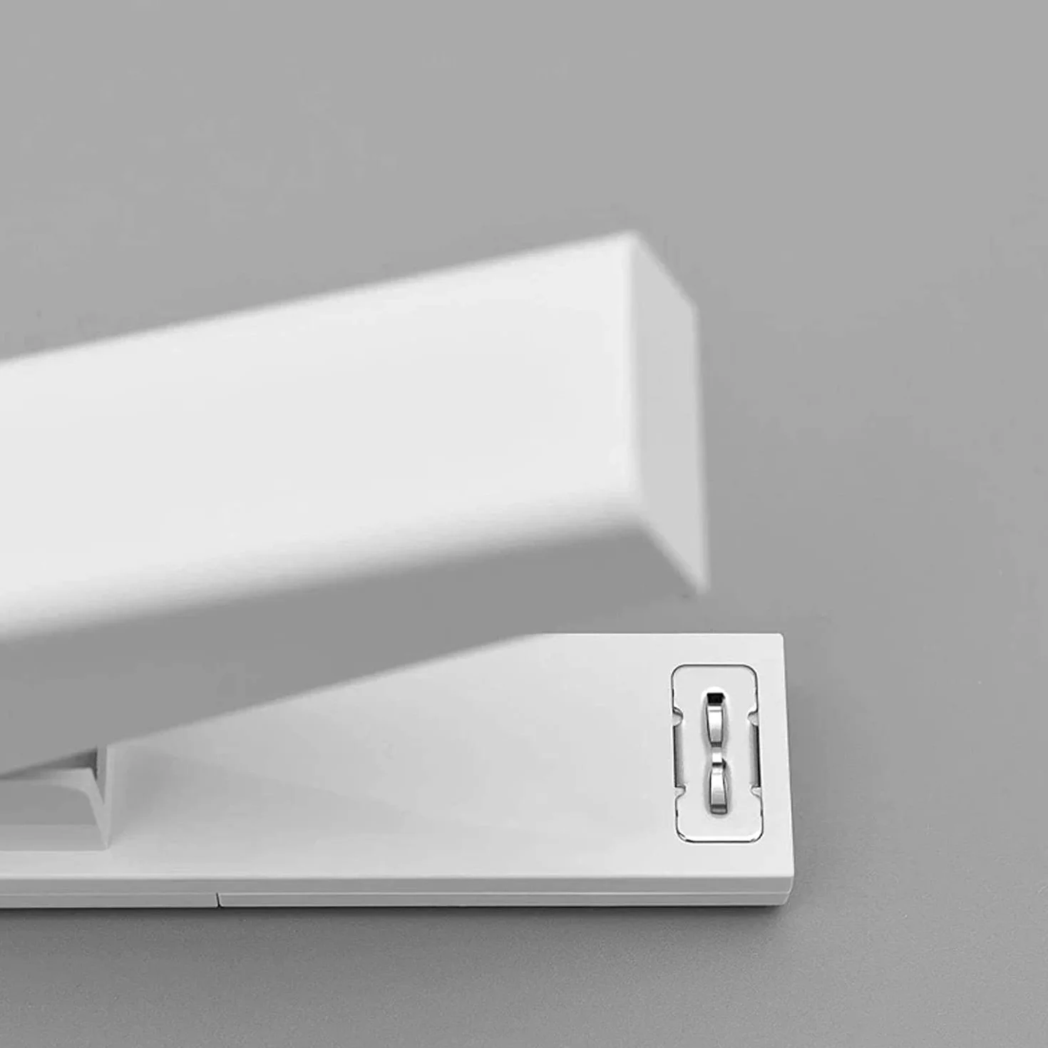 Cucitrice Polatrice for impieghi gravosi 20 Capacità del foglio Affalizzatore for ufficio Efficiente con 100 pz Staples 24/626/6 Accessori for Forniture scolastiche Forniture Ufficio(White+staples)