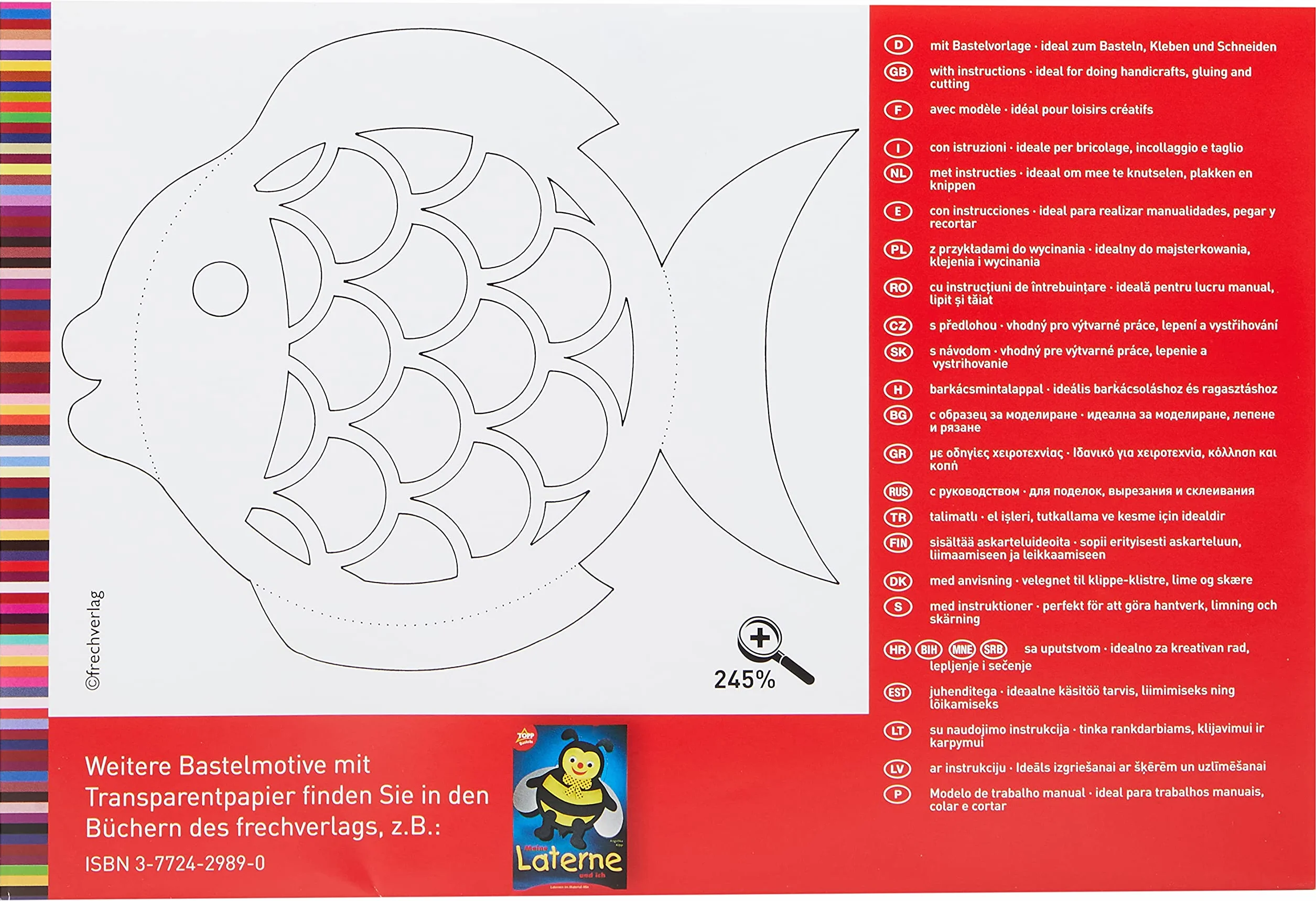 Herlitz Carta trasparente 20 x 30 cm 10 fogli confezione da 5 pezzi