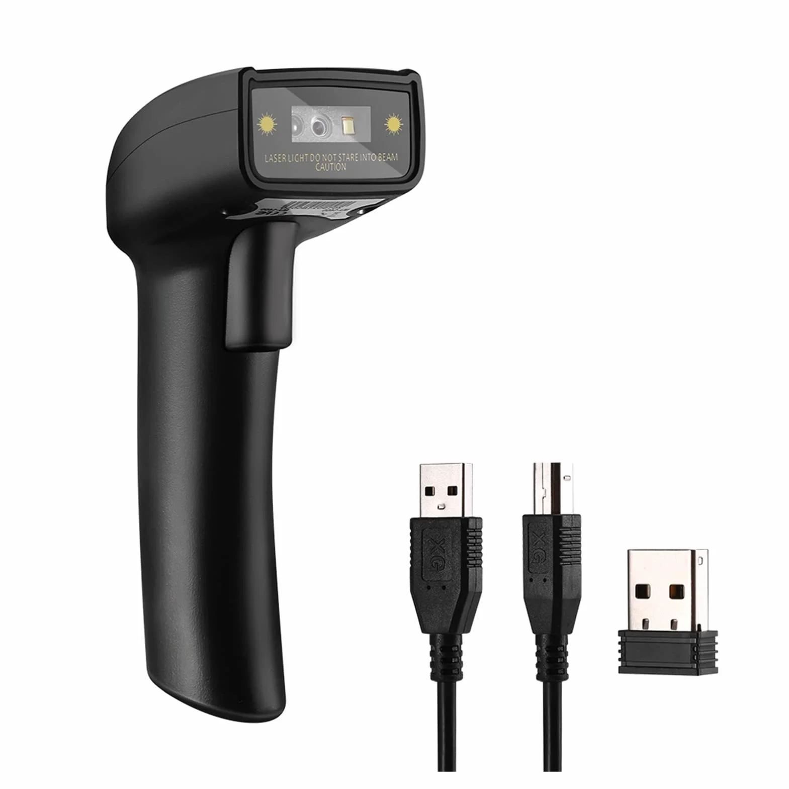 1D 2D QR. Scanner for Codici a Barre Portatile con prefisso Batteria Ricaricabile da 2 in-in-1Connection 1200mAh / cifre suffisso