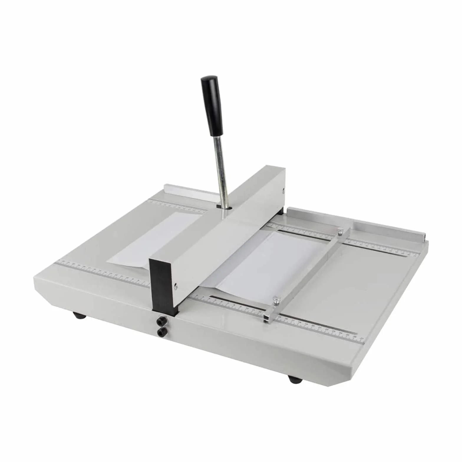 Macchina per cordonatura, piegatrice Manuale da 18 Pollici e 460 mm, Macchina per cordonatura con copertine Lucide, piegatrice per impieghi gravosi con 2 Blocchi magnetici per Carta A4