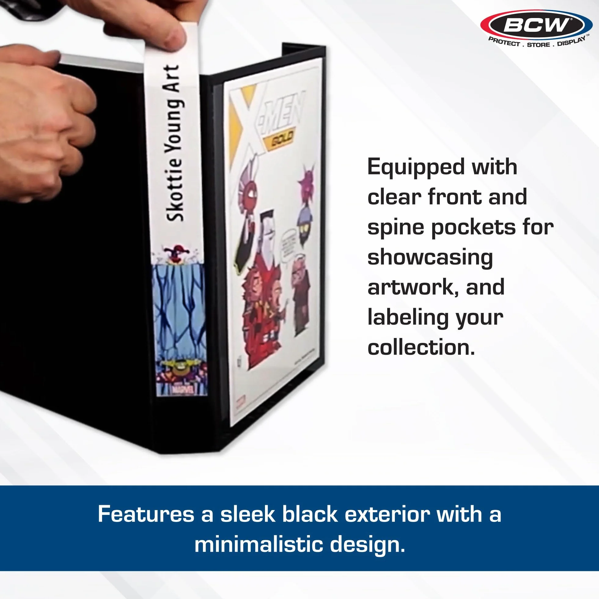 BCW Supplies Stor-Folio - fumetti da 1,5 cm (contiene 15-20 fumetti)