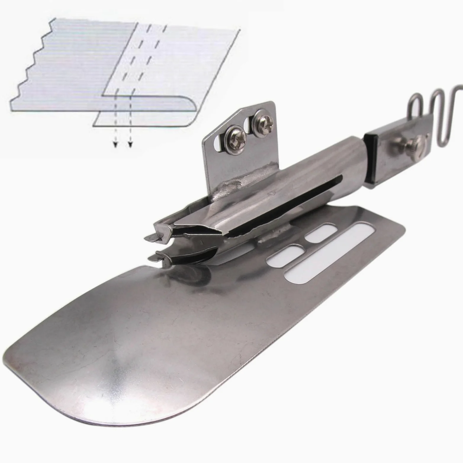 Macchine rilegatrici Attacco di Rilegatura a Filo Singolo da 1 pc per Macchine per Punti di Copertura Industriale Piatta Rilegatura a Pettine(Tape Size 1 (25MM))