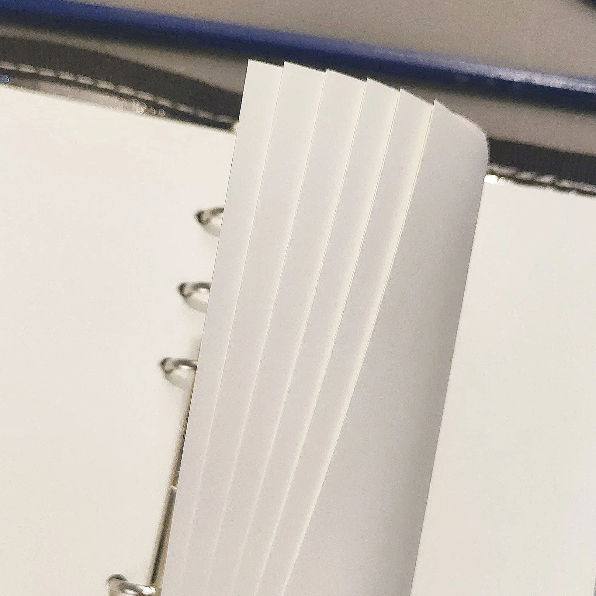 A6 Carta di Ricarica 135 Fogli, Inserti per Planner con Griglia 6 Fori Bianco per Filofax Bullet Journal