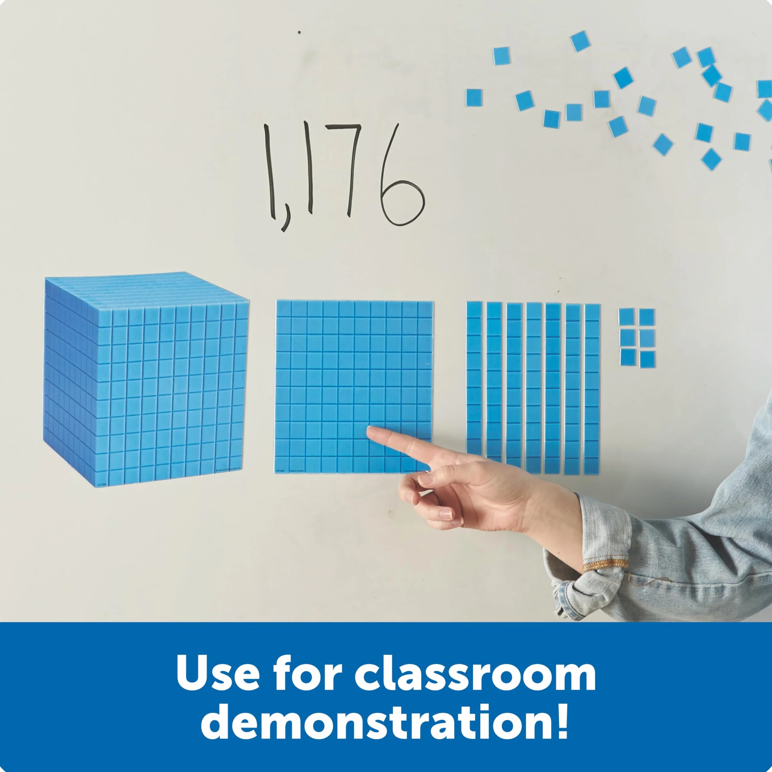 Learning Resources Set dimostrativo Magnetico con Sistema decimale