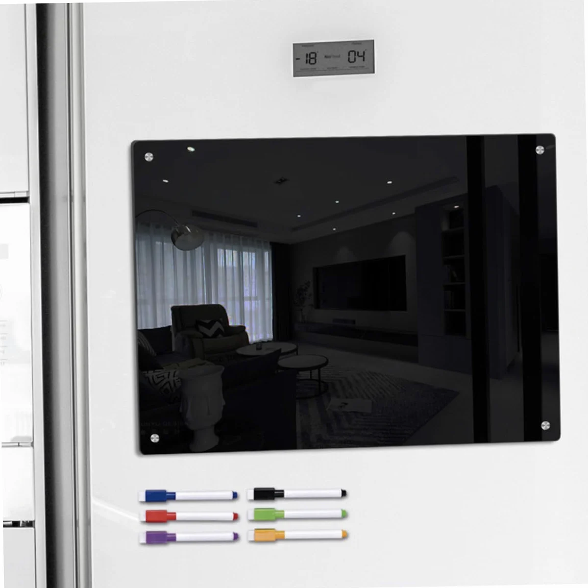 STOBOK Lavagna Magnetica Cancellabile Per Frigorifero in Acrilico Trasparente Lavagna Pianificazione Planner Board Schedule Board Cancellabile Planning Transparent