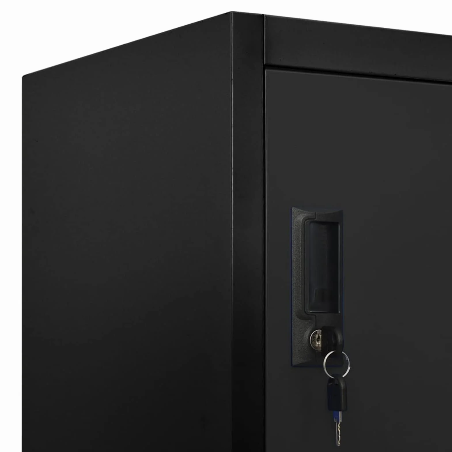 Tidyard Armadio,Armadietto,Schedario,per Uffficio,Spogliatoio,con 12 Scomparti,in Acciaio,Nero,90x45x180 cm,Armadio Armadietto Spogliatoio Sporco Pulito,Armadietto Metallo,Armadio in Metallo Acciaio