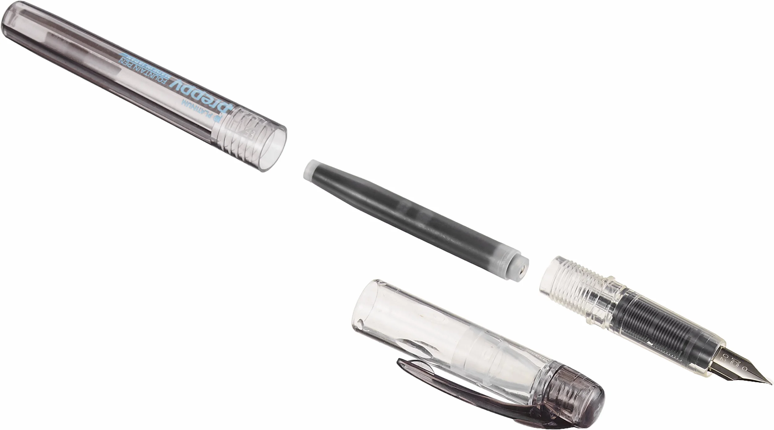 Platinum Preppy 02 Penna stilografica extra-fine Nero