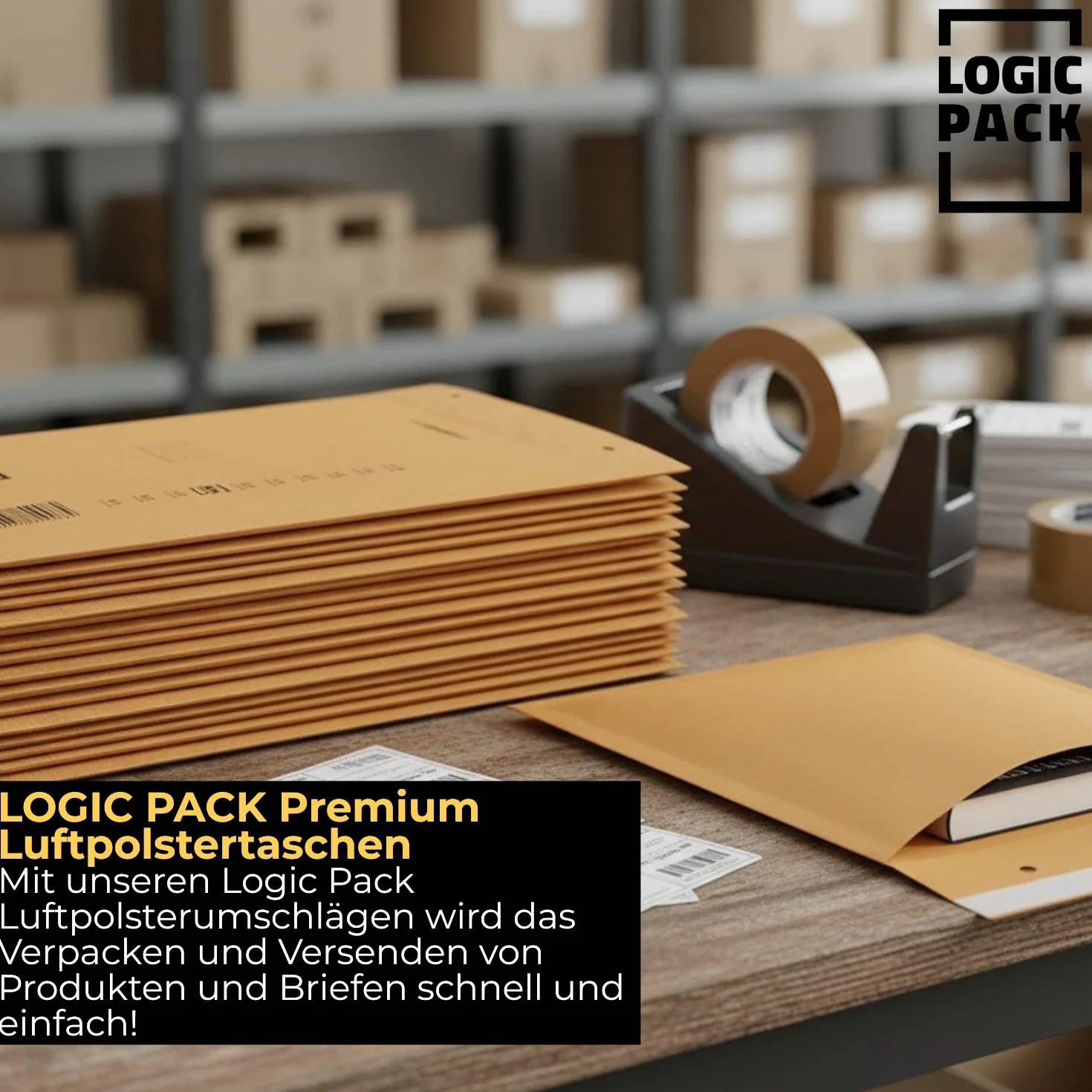 800 Buste Imbottite Marroni per Spedizioni, Buste in Carta Kraft Avana con Pluriball Rinforzato, Carta FSC Autosigillante, Ideali per Vinted, E-commerce, Libri, Formati da C3 170 x 210 mm
