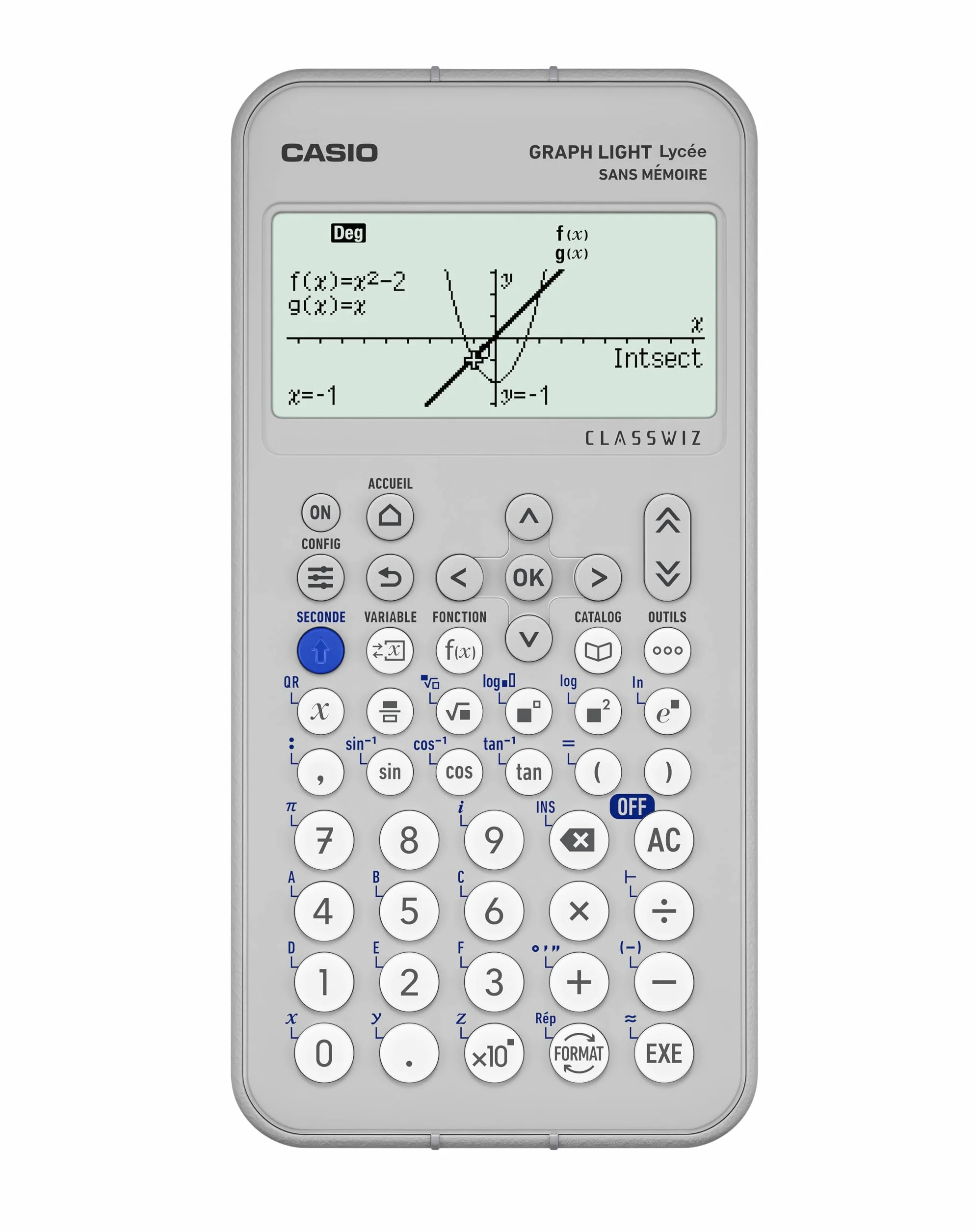 Calculatrice Casio Graph Lite Calculatrice graphique