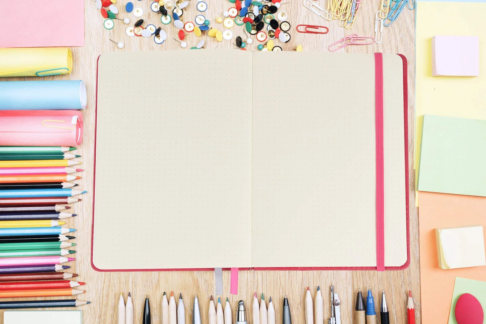 A5 Agenda Puntinato Journal Notebook Copertina Rigida 144 Pagine 80gsm