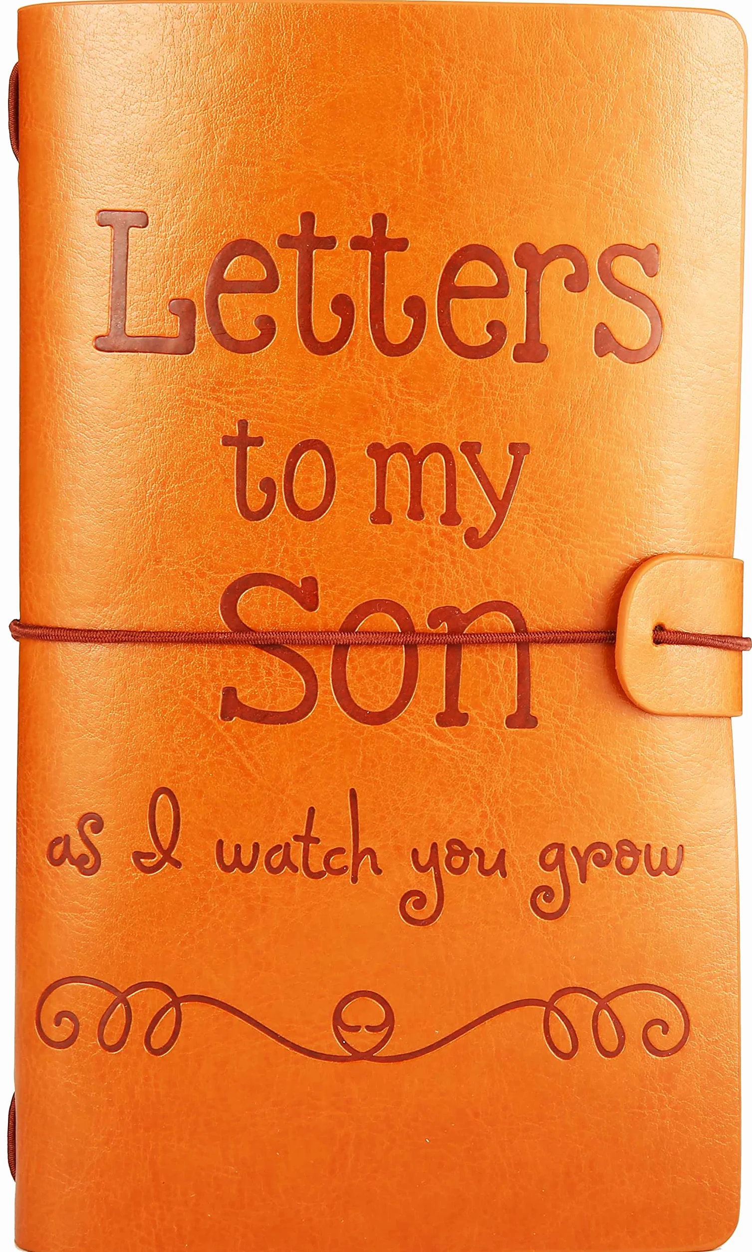 FYSIA Diario regalo per figlio, regalo per la doccia per figlio, lettere a mio figlio, As I Watch You Grow, regalo per bambino da madre a figlio, diario fotografico ricaricabile, diario ricordo