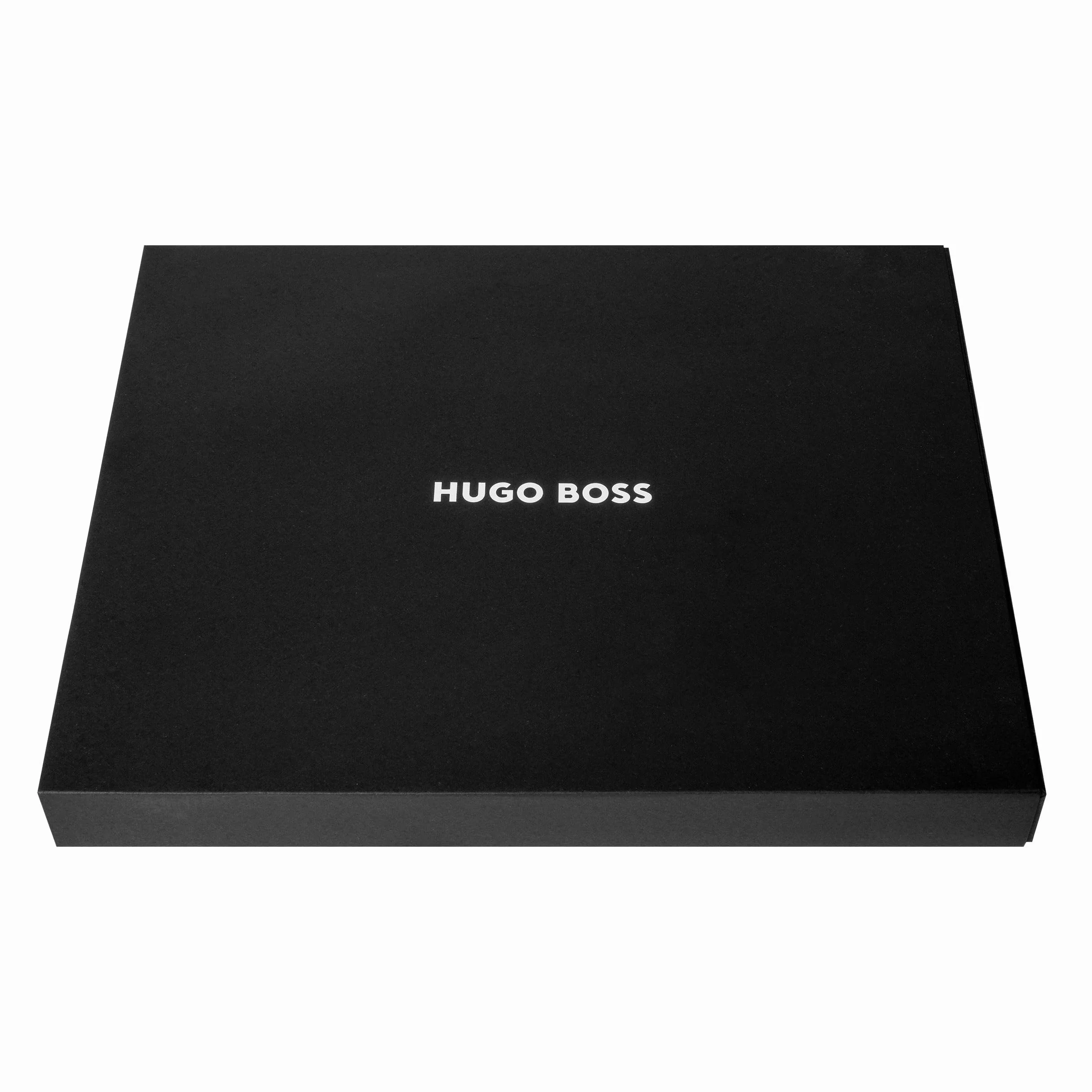 Hugo Boss Cartellina Rigata Nero A4